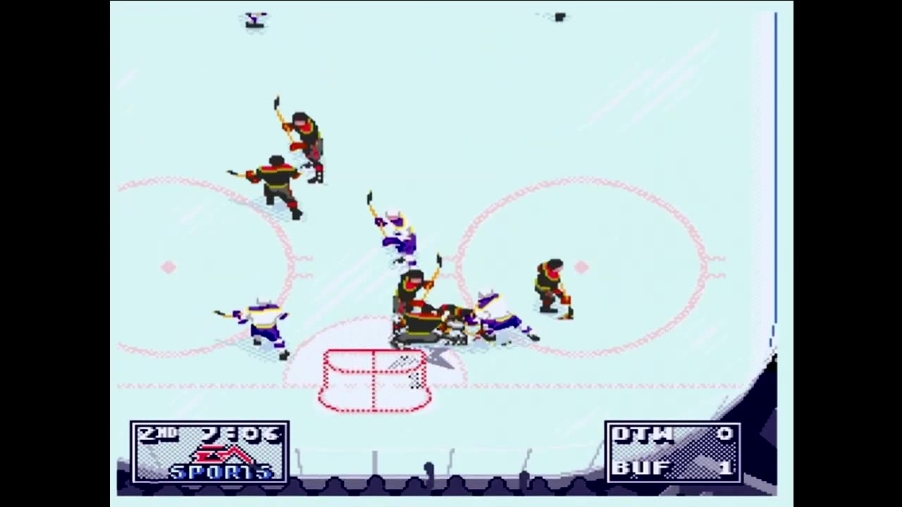 NHL95 (Sega Genesis) Ottawa vs Buffalo Part2