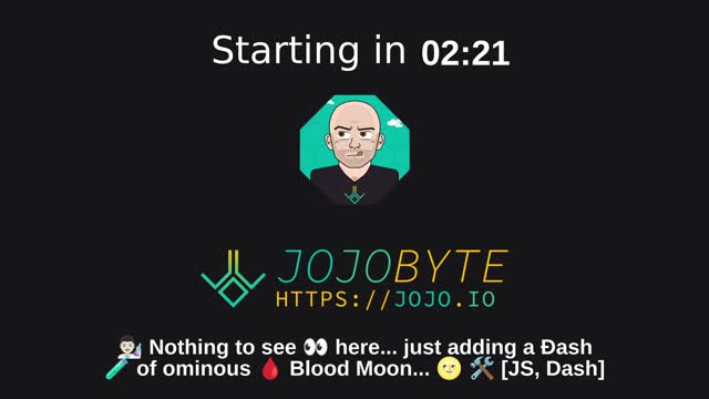 👨🏻‍🔬 Nothing to see 👀 here... just adding a Ðash 🧪 of ominous 🩸 Blood Moon... 🌝 🛠 [JS, Dash]