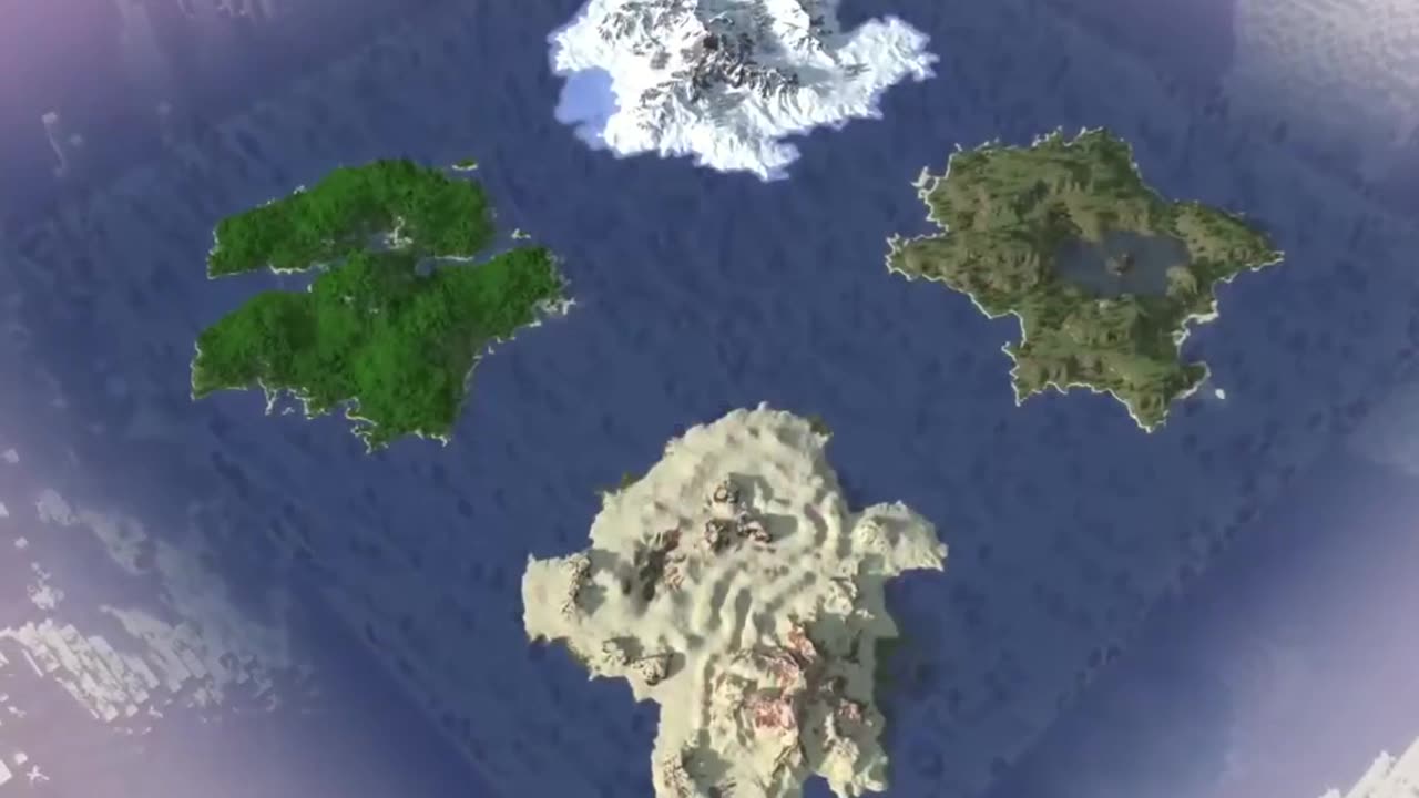 The Ultimate Minecraft Social Experiment: 1000 Players, 4 Islands