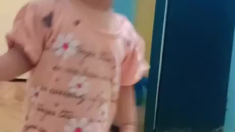 Baby walking