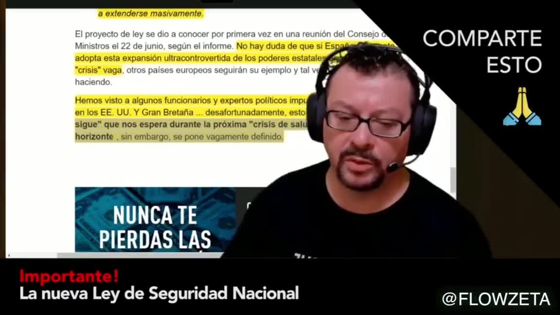 LEY DE SEGURIDAD NACIONAL- JULIO 2021