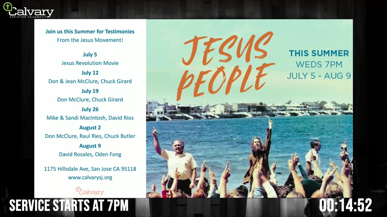 07.26.2023 - Jesus People: Mike & Sandi Macintosh