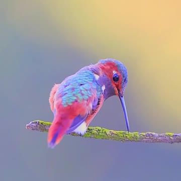 Colorful little bird