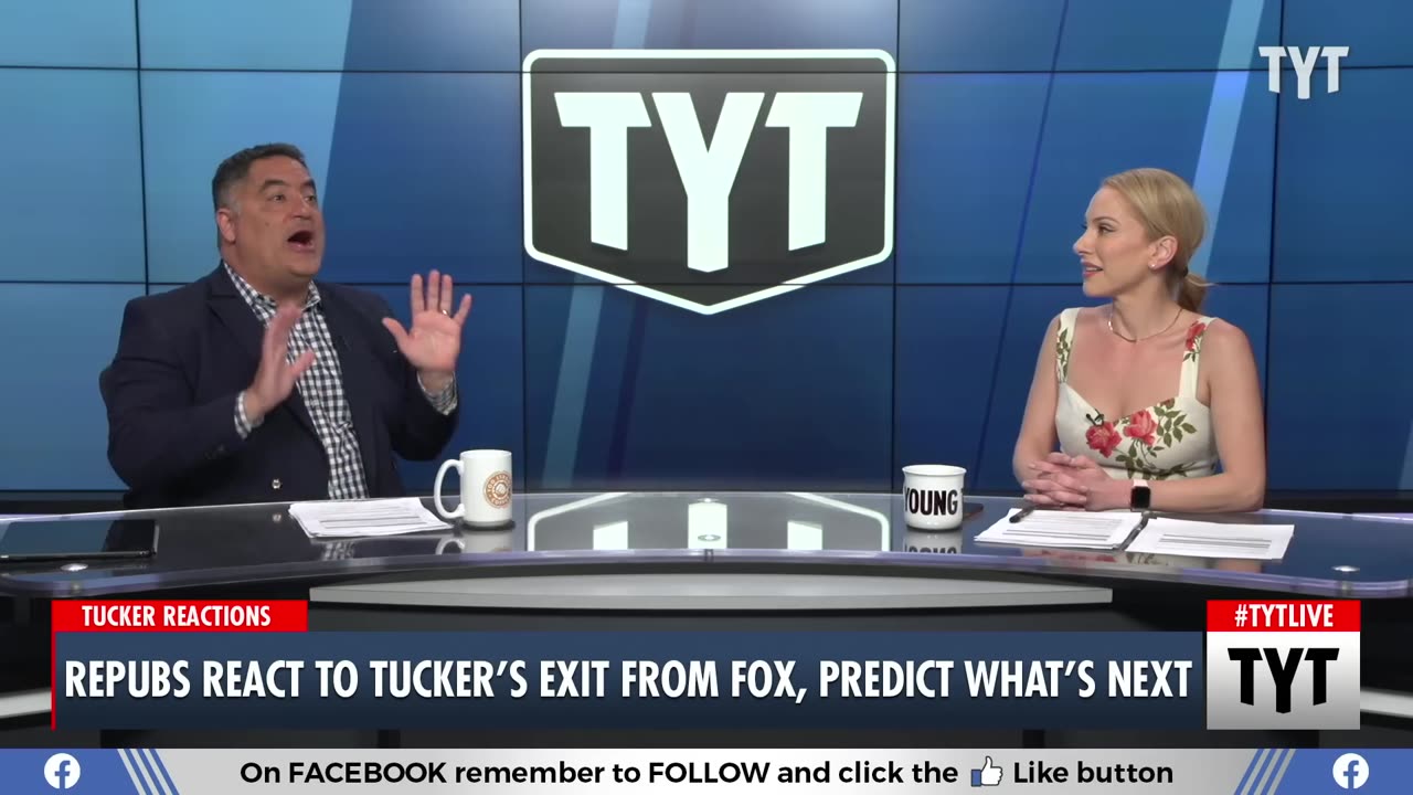 TRUMP REACTS TO TUCKER CARLSON GETTING FIRED FROM FOX NEWS