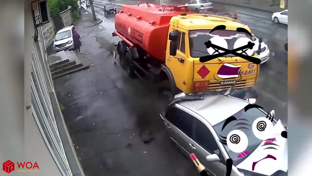Try not To laugh - Funny Police Car Doodle Chase Drunk Car