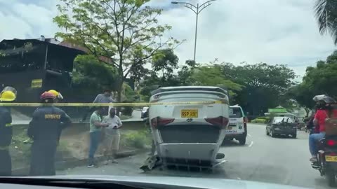 Accidente en Fosunab -Floridablanca