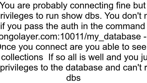 how can I connect to a remote mongo server from Mac OS terminal