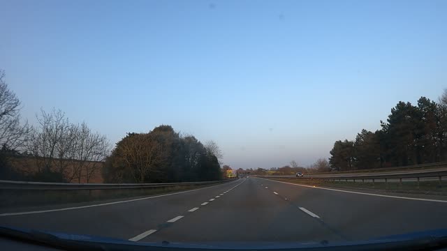 Driving speedlapse. GoPro
