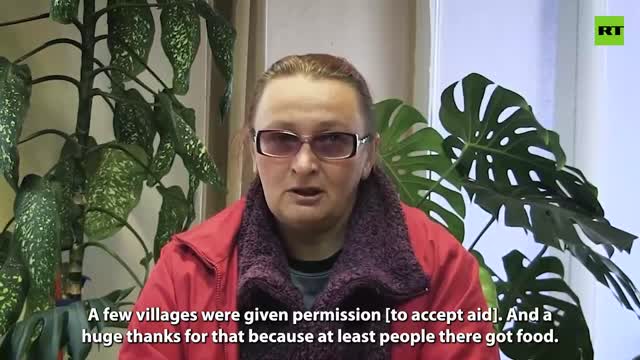 Ukrainian authorities banned civilians from accepting food from Russian Army