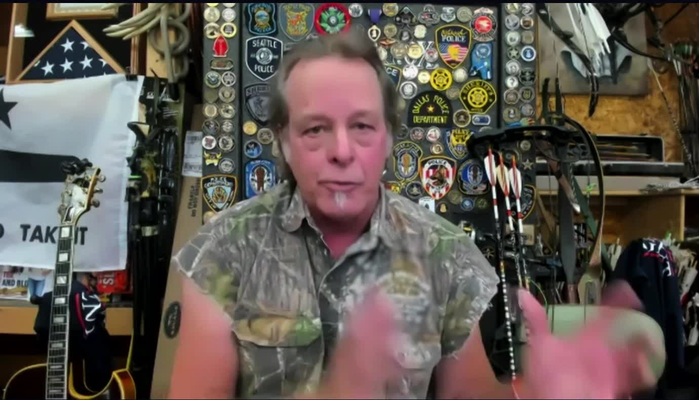 Ted Nugent discusses the jab