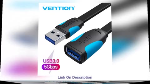 Slide Vention USB 3.0 2.0 Extension Cable Male to Female