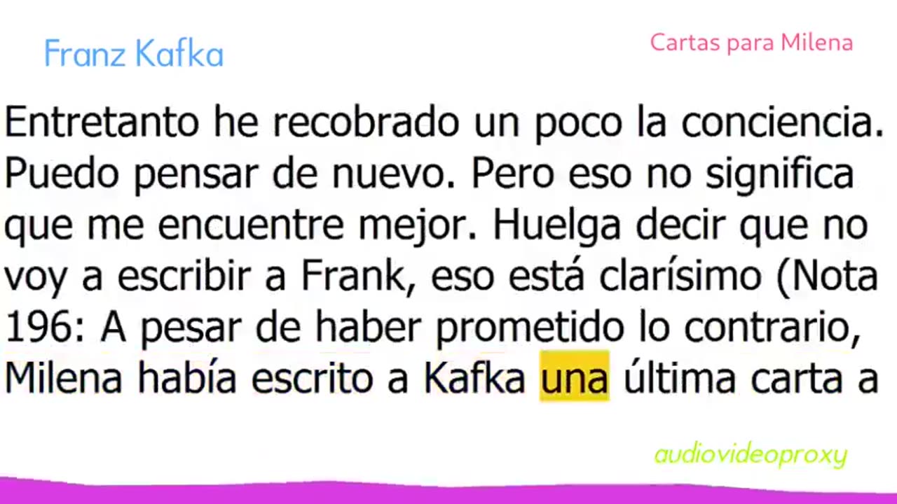 Franz Kafka - Cartas a Milena 3/3