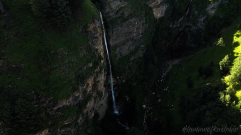 500 ft Tall Water Fall in Azad Kashmir, Pakistan