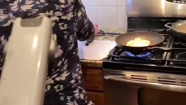 This prankster definitely got a smaller portion of whatever mum was cooking 💔😅 🎥 contentbible