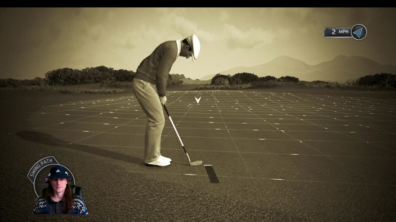 Ben Hogan playing @ Royal County Down Golf Club