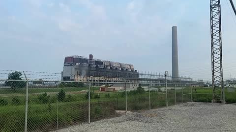 TVA Coal Plant Implosion at New Johnsonville, Tn