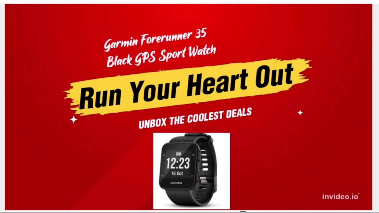 Garmin Forerunner 35 Black GPS Sport Watch