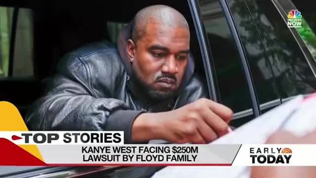 Family of George Floyd sues Ye in defamation case