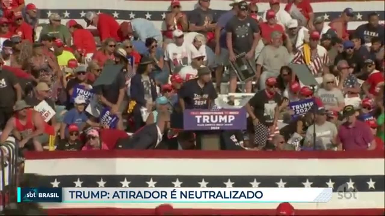 Trump: Agência diz que atirador está morto | SBT Brasil (13/07/24)