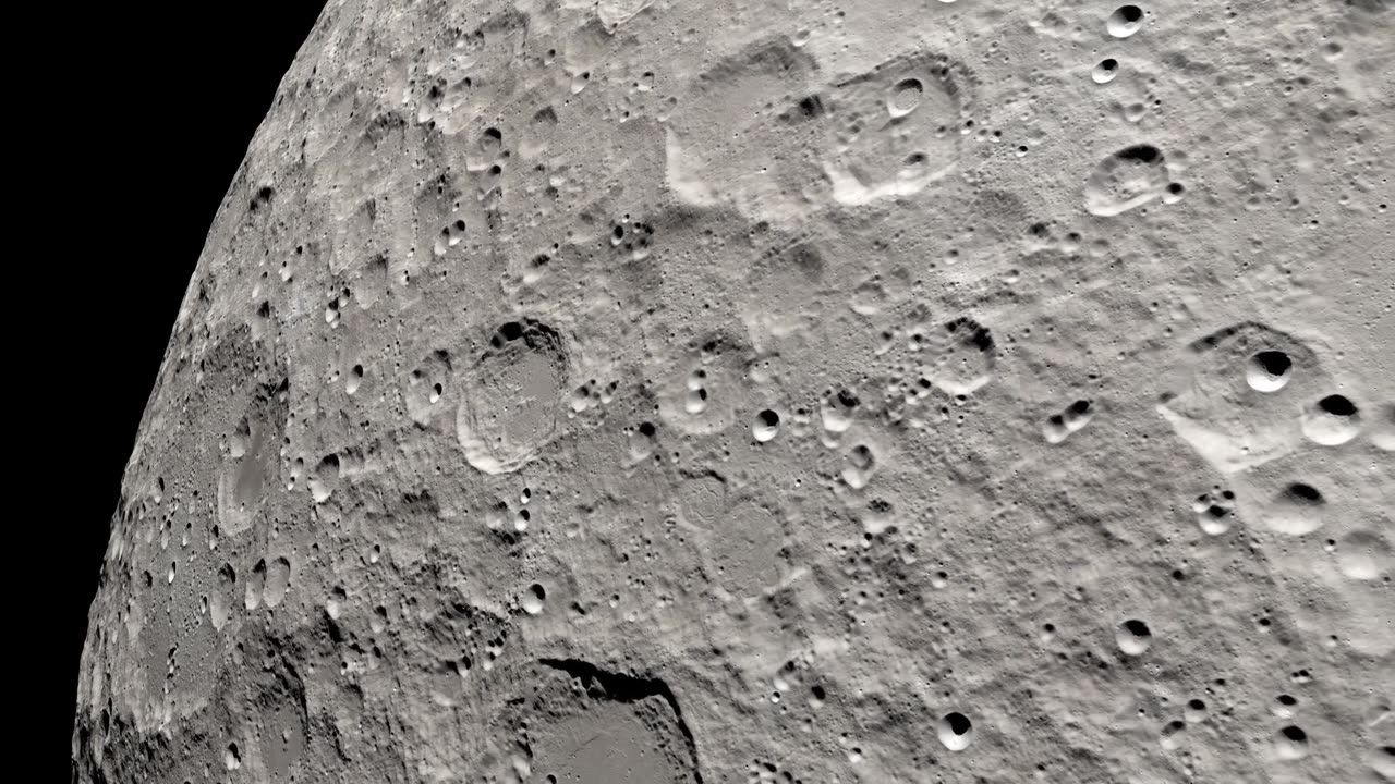 Apollo 13 View Of The Moon In 4k