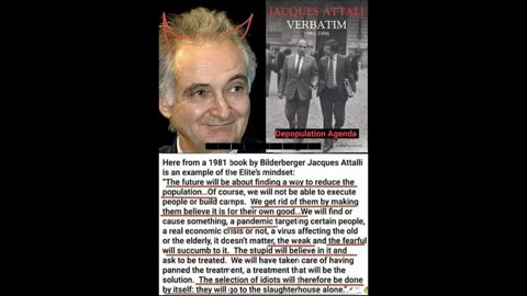 They have been telling us for a long time of their plan to kill us off