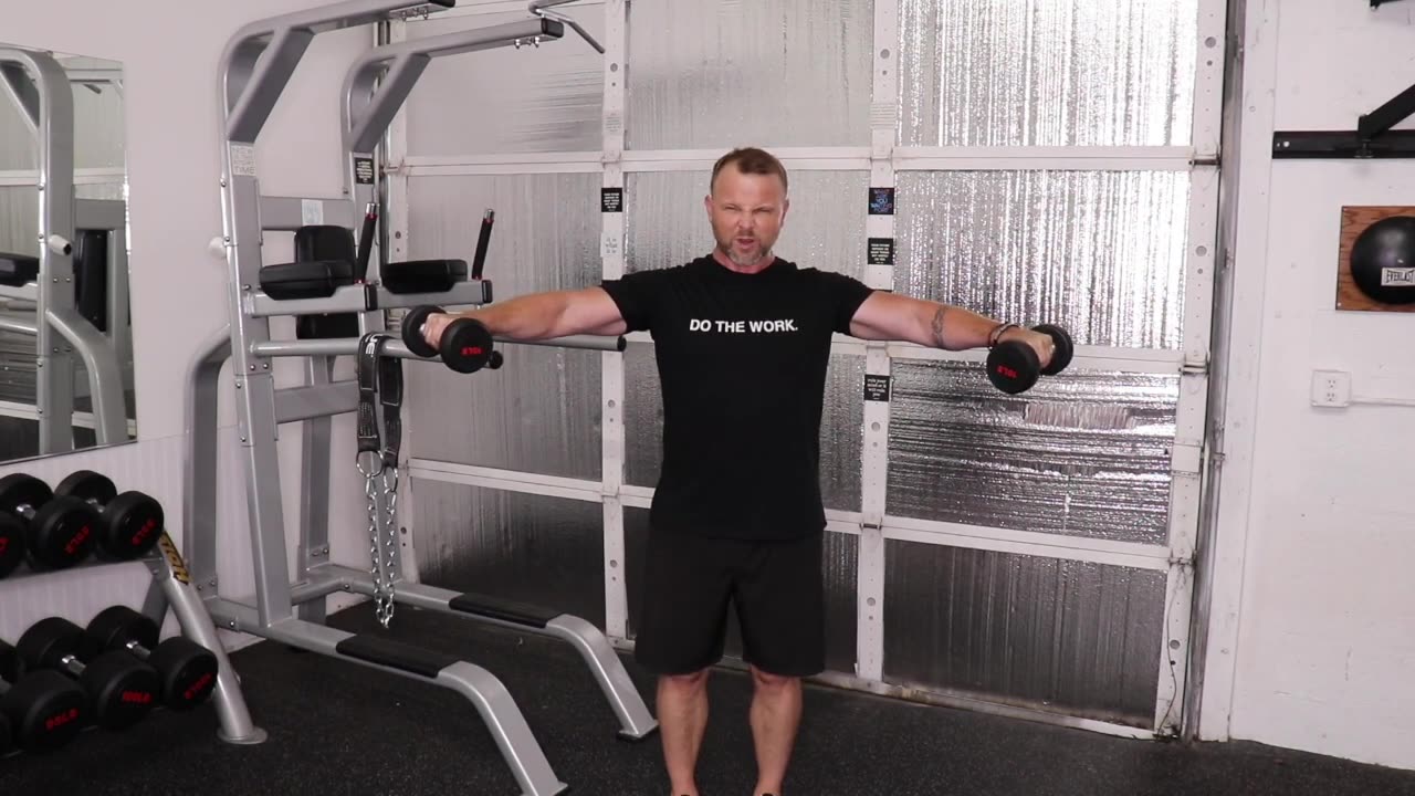 DB Lateral Raise Isometric