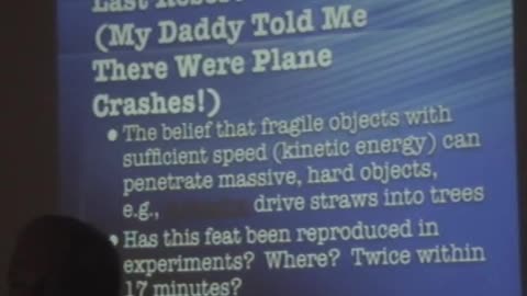 The Science of 9/11: Morgan Reynolds Planes Debate Part 1 of 2 (August 5, 2007)