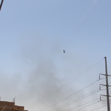 Report of airstrikes by Sudan's airforce against RSF targets in the capital Khartoum
