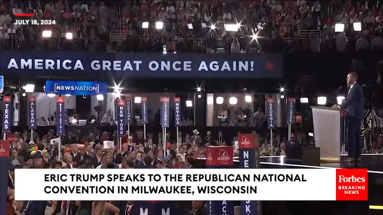 Eric Trump Addresses Pres. Trump About 'The Swamp'- 'You Just Happen To Be Standing In Their Way'