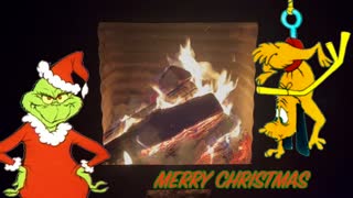 Grinch Fireplace