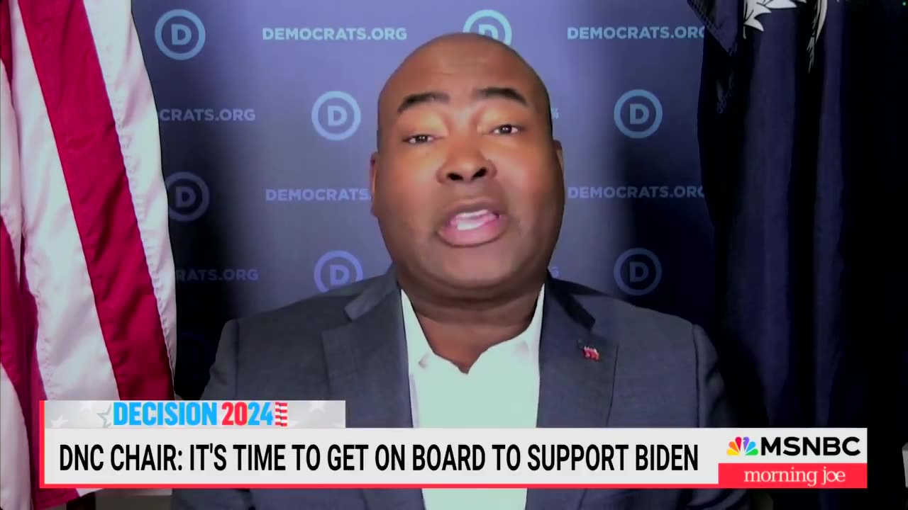 DNC Chair Jaime Harrison (Still Mad): "If debating was key, I'd be a senator!" 🤡