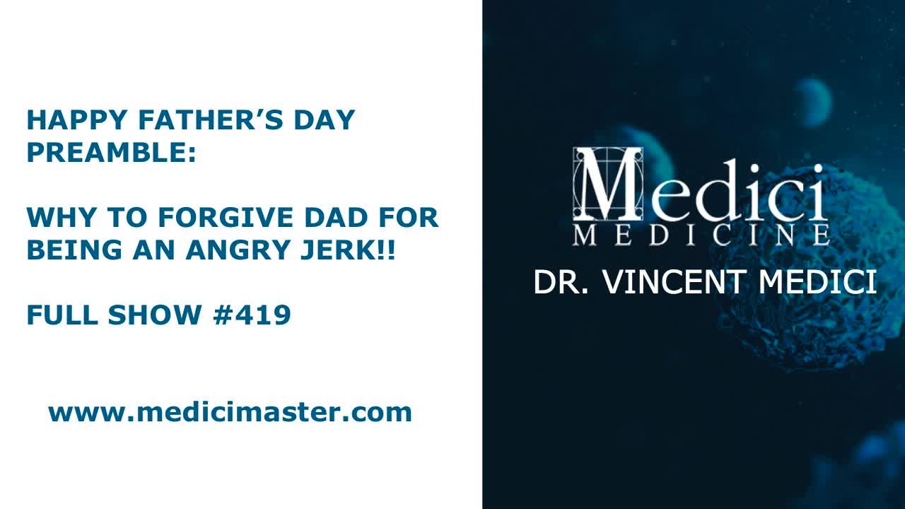 Happy Father’s Day Preamble: Why to Forgive Dad for Being an Angry Jerk – Show 419