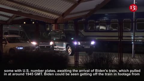 U.S. President Biden arrives in Poland from Kyiv by train