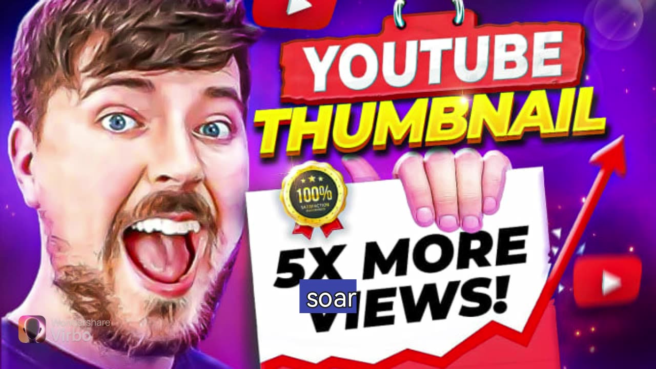 I will design amazing youtube thumbnail in 3 hours