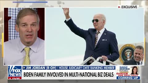 Biden family's business dealings are incredibly "scary": Rep. Jim Jordan