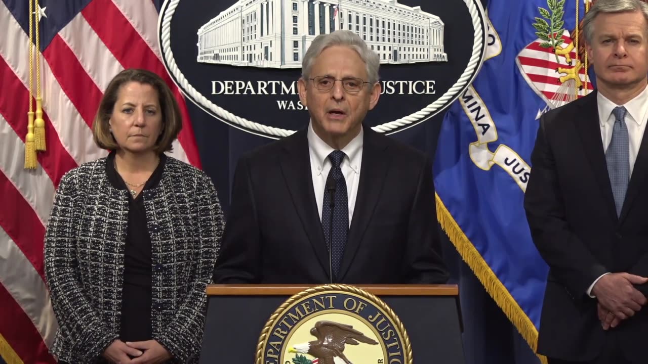 Attorney General Merrick Garland Delivers a Statement Following the Jury Verdict in the Proud Boys Trial