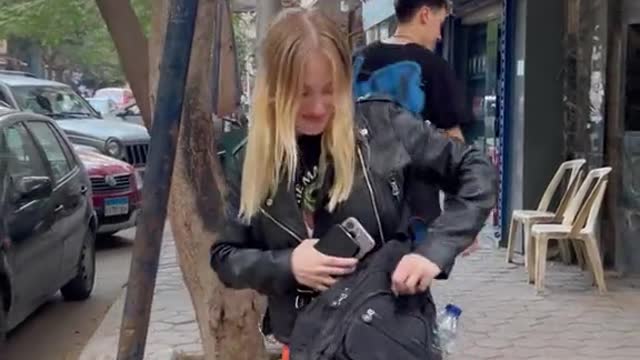 when she had finished her tour of