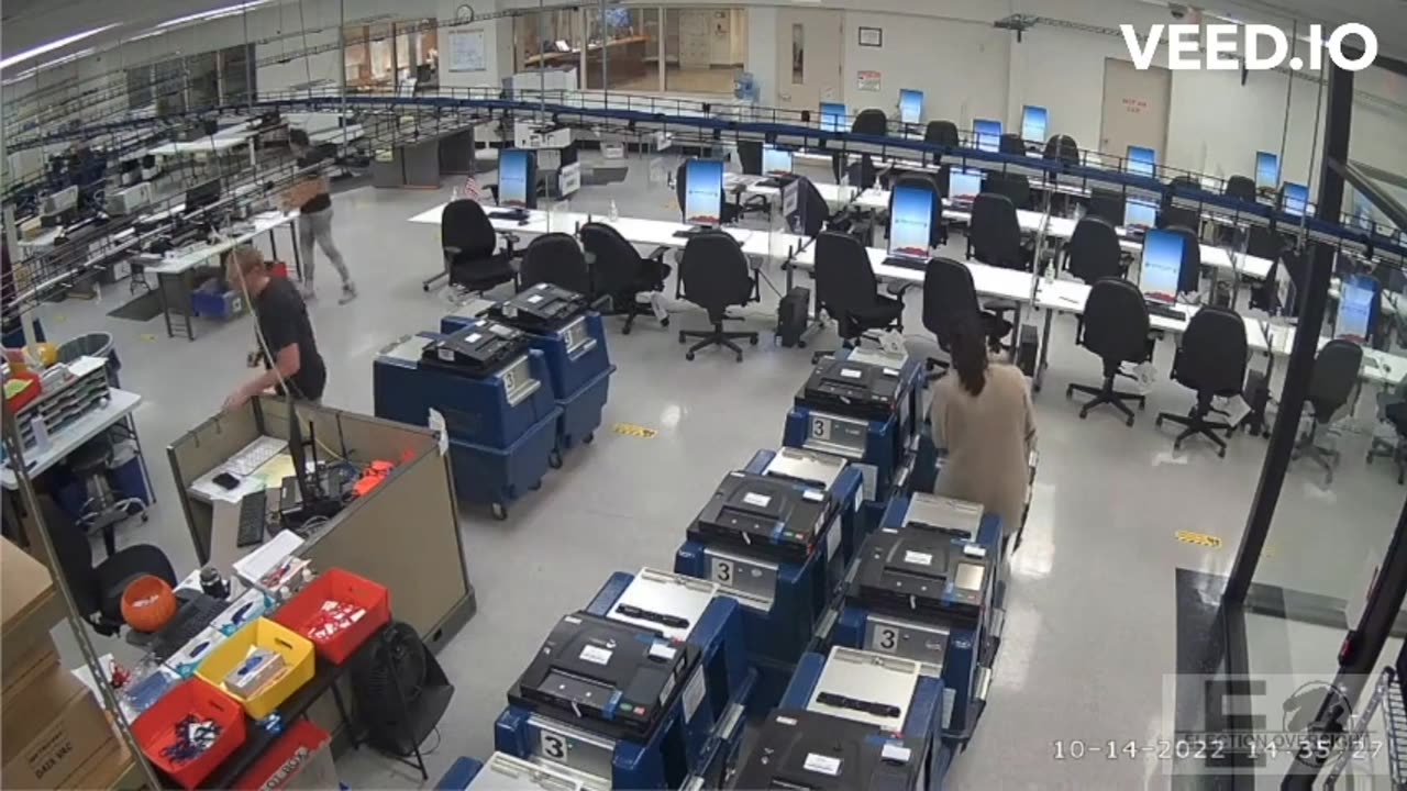 Arizona Maricopa County - Officials Not Aware they were Being Recorded, Broke into Machines After Being Tested & Sealed