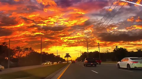 Mindblowing Sunset