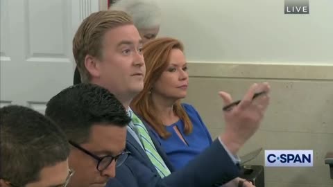 Peter Doocy is the only journalist asking REAL questions at the White House