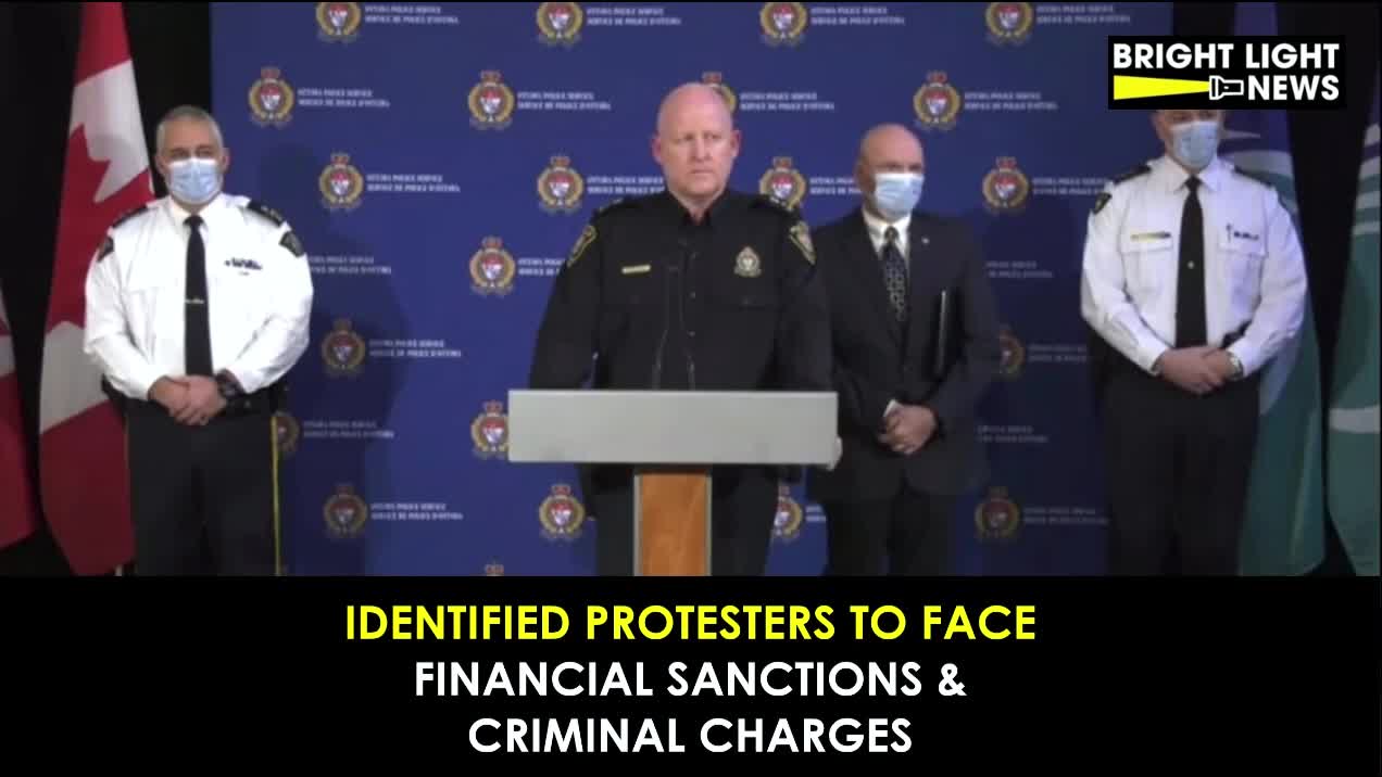 Identified Protesters to Face Financial Sanctions & Criminal Charges