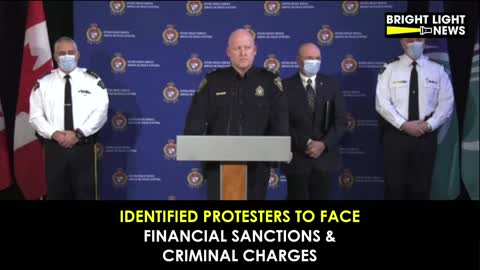 Identified Protesters to Face Financial Sanctions & Criminal Charges