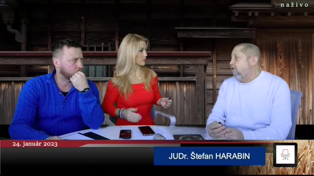 TV Slovan: hosť Judr. Štefan Harabin, 24.1.2023