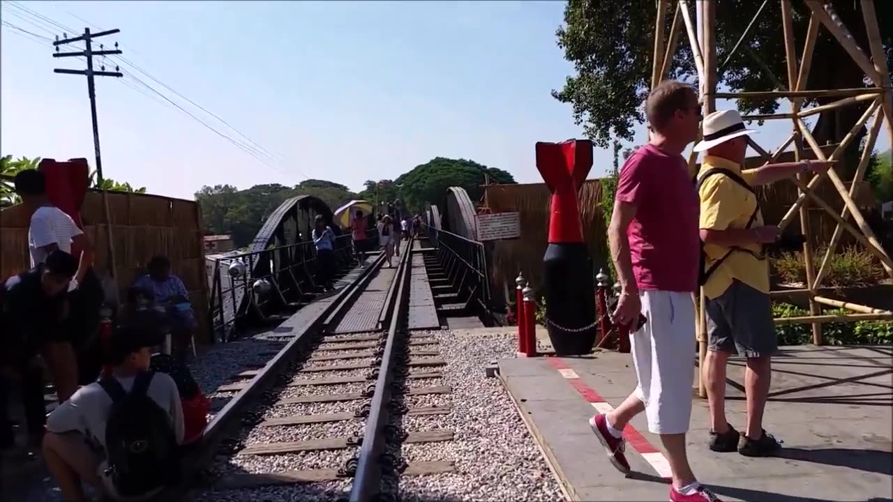 Bridge Over The River Kwai Tour Part 4 Kanchanaburi Thailand