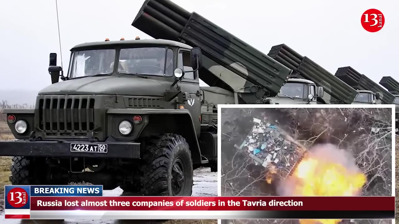 Russia lost 3 companies of soldiers in Tavria: 12 İFV, 10 tanks, many combat vehicles...