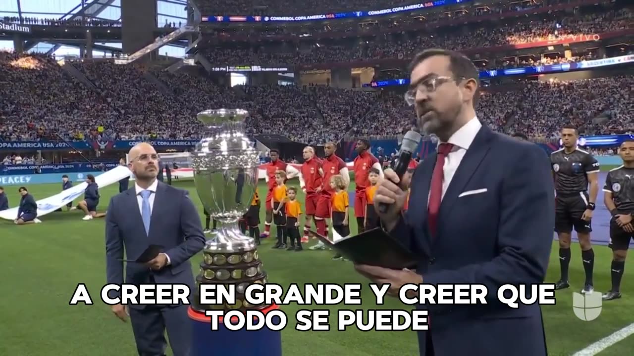 INICIA COPA AMERICA EN EL NOMBRE DE CRISTO