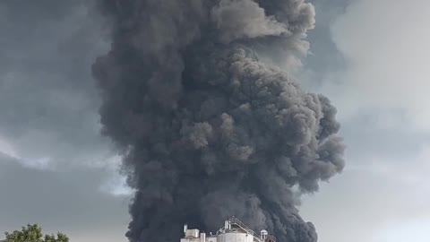 Fire of Tetovo, North Macedonia