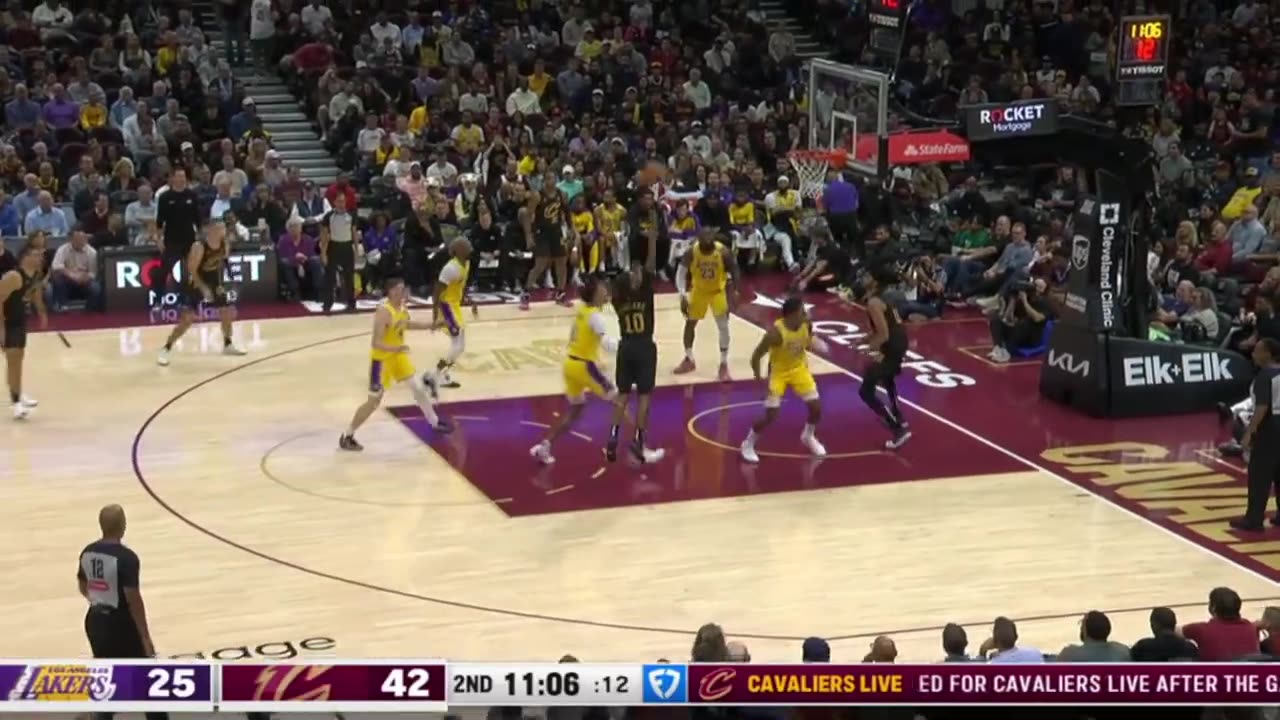 NBA Cleveland Cavaliers vs Los Angeles Lakers 30/10/24