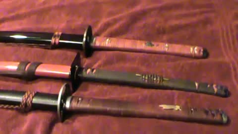 Difference between a shinken, iaito and habikito