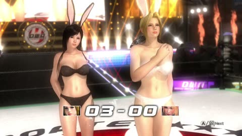 Easter Bunny Bikini Fight 4